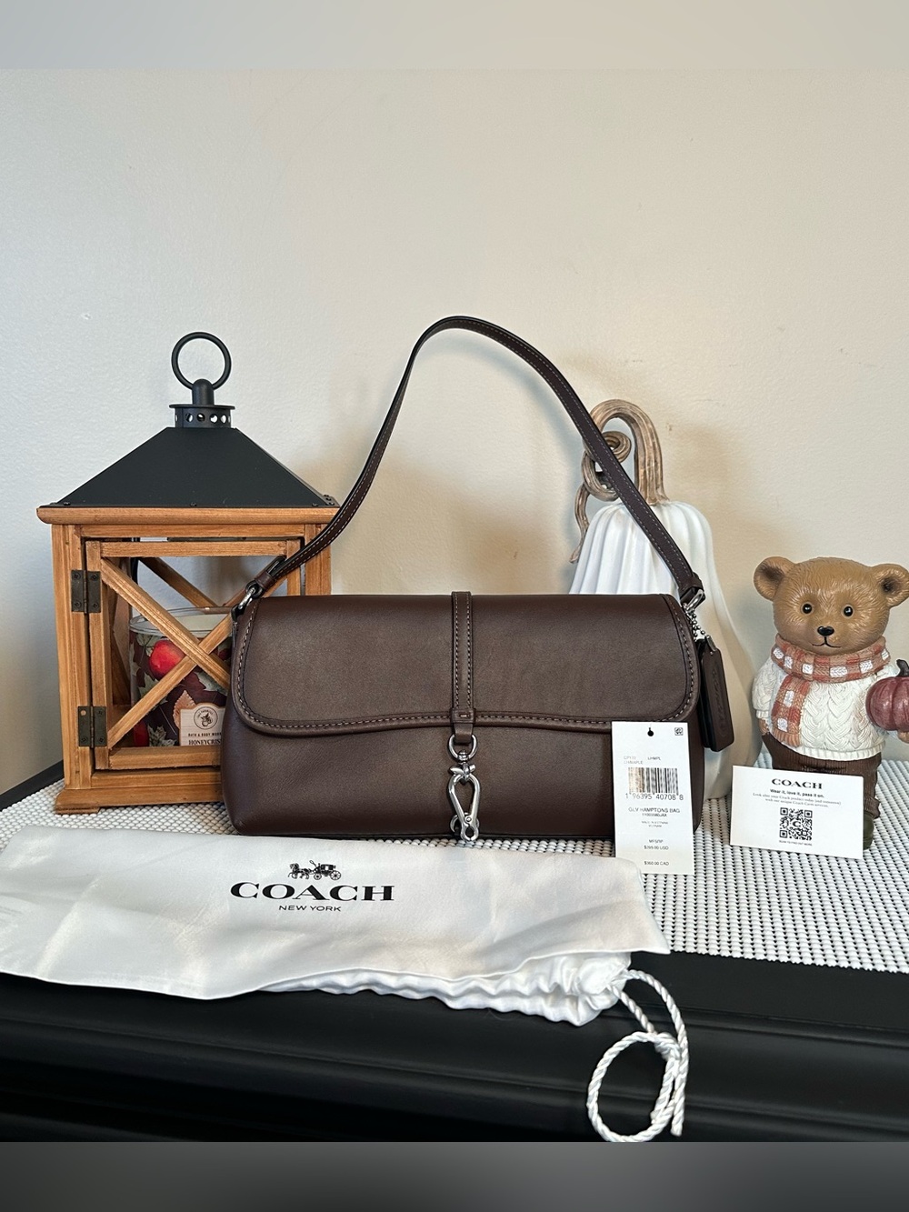 Coach Hampton Maple 2002 Re-Edition Shoulder Bag CP132